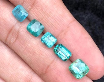 Blue Tourmaline Gemstone: 8.66 Carats Total
