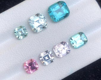 Blue Tourmaline Gemstone: 6.4 Carats