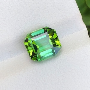 Bright mint tourmaline
