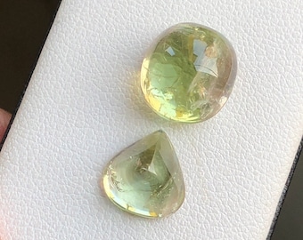 10 Carat Tourmaline Cabochons: Ethically Sourced Gemstones