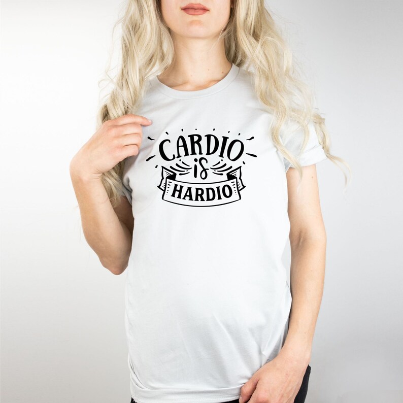 Cardio Hardio Classic Sublimation Adult T-Shirt