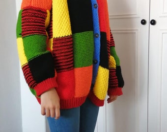 Colorful Cardigan Harry Styles