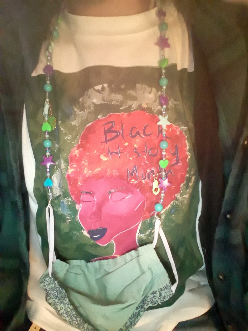 Mask chain necklace