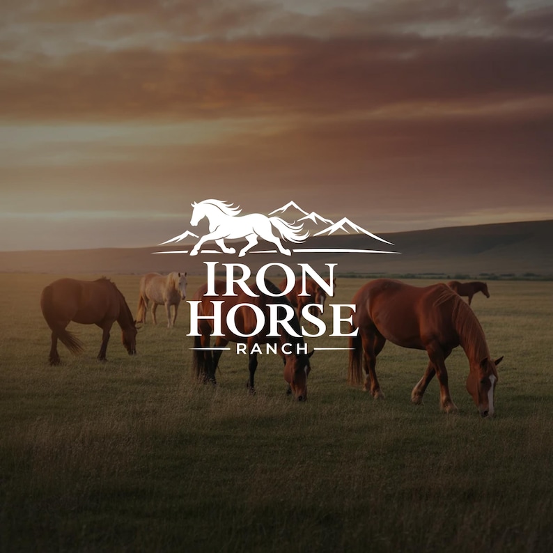 Custom Ranch Logo Design, Farm Logo - Etsy