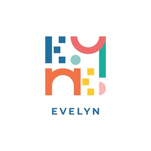 Diseño de logotipo con nombre geométrico, logotipo con nombre personalizado, logotipo minimalista, logotipo con letras, logotipo moderno, monograma de nombre, archivo SVG