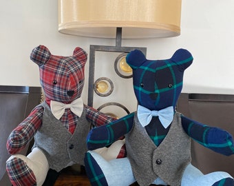 Memory Bear with Vest