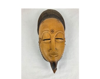 Baule Ivoorkust, Afrikaans stammenmasker.