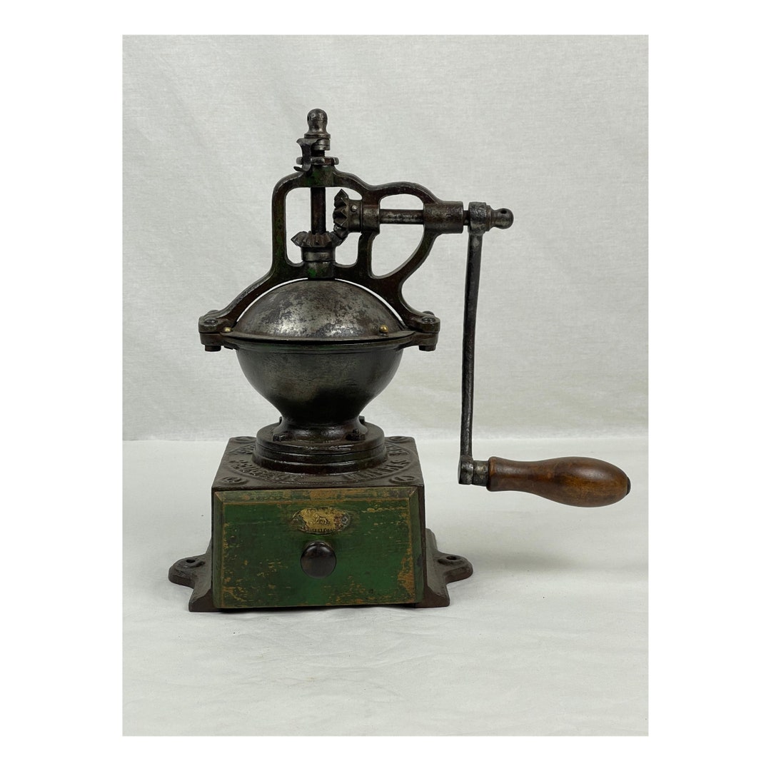 Antique Coffee Mill, French Bistro Coffee Mill, Coffee Grinder Etsy