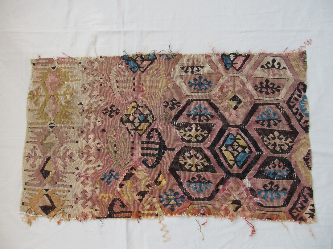 Turkish Kilim Fragments for Hanging Kilim Remnants to Frame Etsy