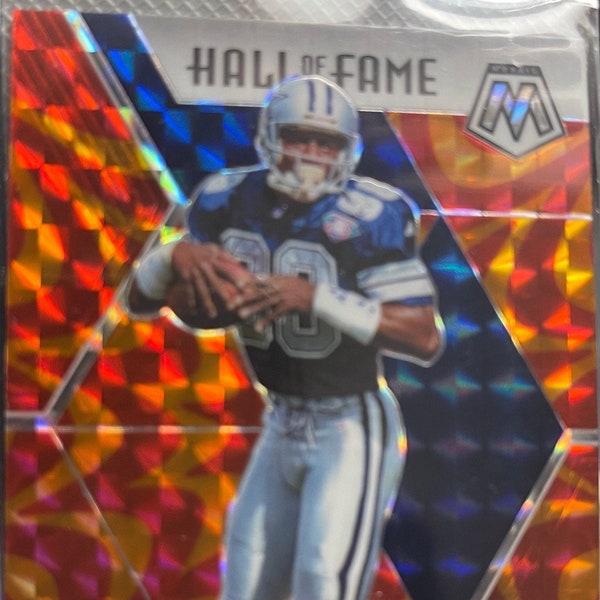 Michael Irving 2020 NFL Panini Mosaic Orange Reactive Mint Collectible Dallas Cowboys Star WR Christmas Gift for Him or Her Stocking Stuffer