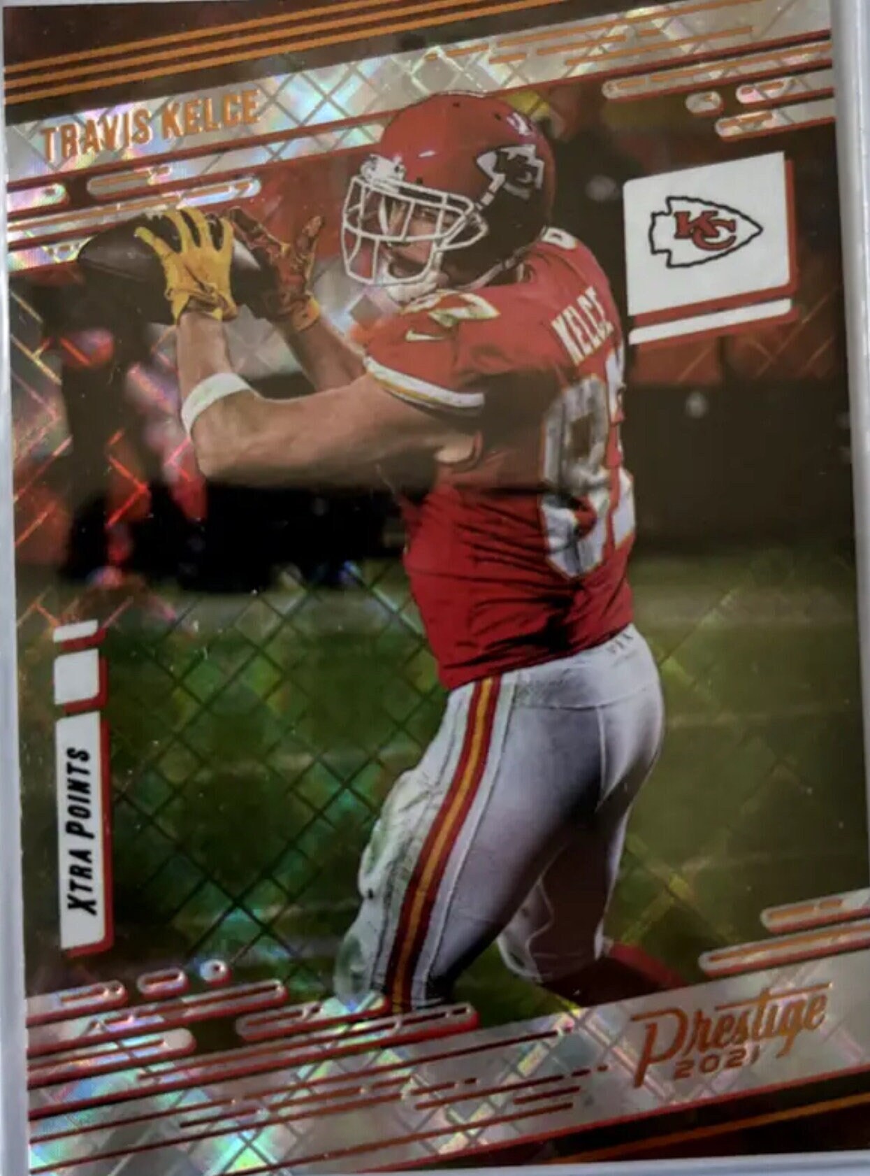 Travis Kelce Swift Veteran Card 2021 NFL Panini Prestige Exta