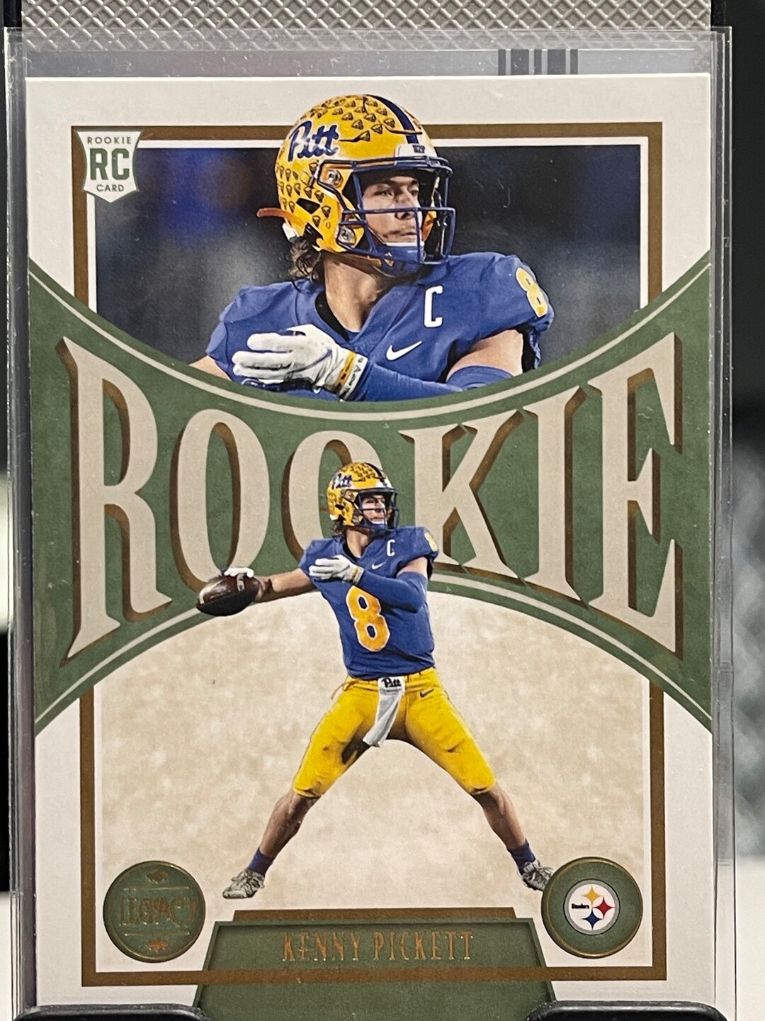 Kenny Pickett Rookie Card 2021 NFL Panini Legacy Draft Pick Etsy