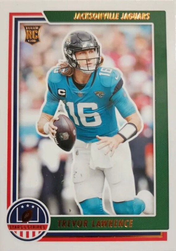 Trevor Lawrence Rookie Card 2021 NFL Panini Stars & Stripes