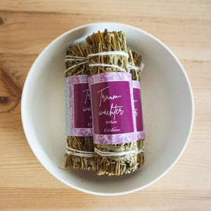 Dream Guardian Smudge, Mugwort Incense Bundle, Incense Ritual