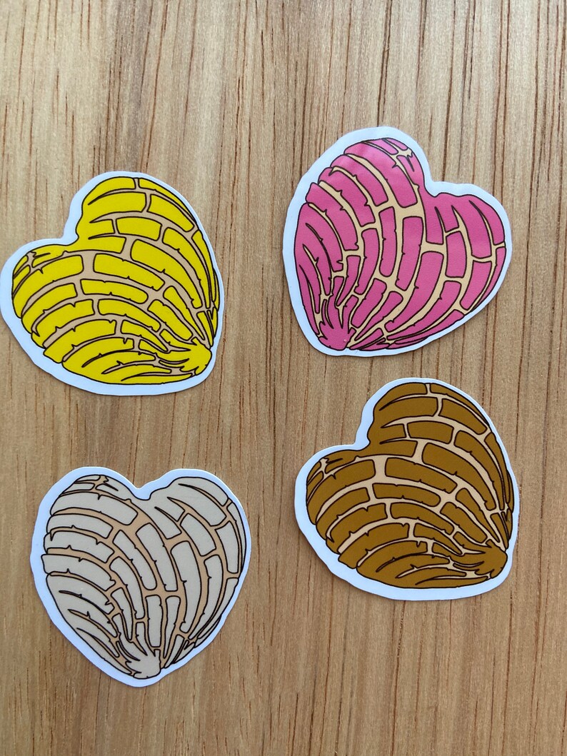 pic Concha Bread Sticker etsy