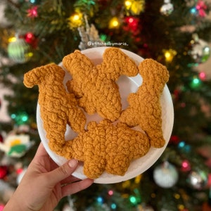 Crochet Dino Nuggets /Dinosaur Nuggets