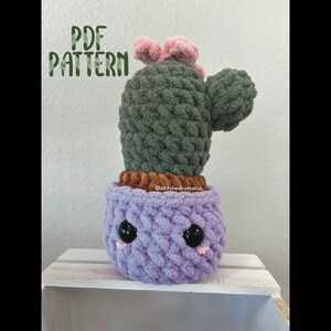 Crochet Cactus Pattern, Crochet succulent, Crochet Cactus, Crochet Plant, Cactus Digital Pattern