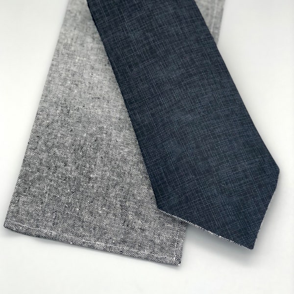Men’s Necktie - Weathered Onyx