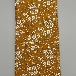 Men’s Pocket Square - Mums on Marigold