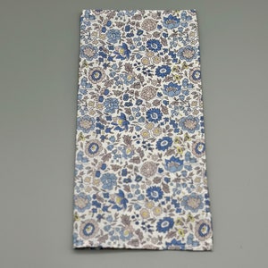 Liberty of London Men’s Pocket Square - Antique Blooms in Blue