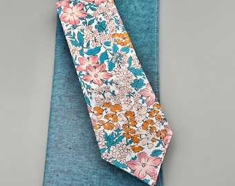 Liberty of London Men’s Necktie - Brilliant Botanicals