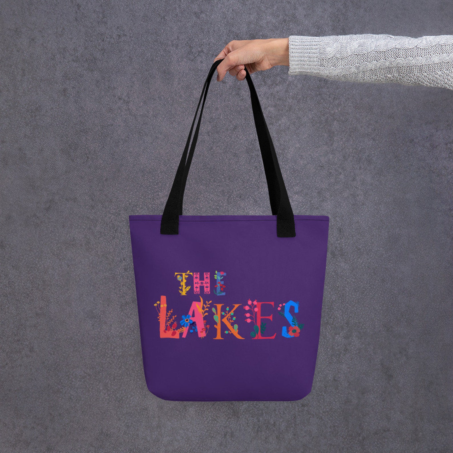 The Lakes Tote bag Lake District | Etsy