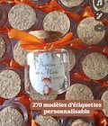 Empty 50g jar with cork stopper and ribbon or string (10-12 sugared almonds) product logo