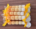 Scented wax name for events: baptism, birthday... product logo