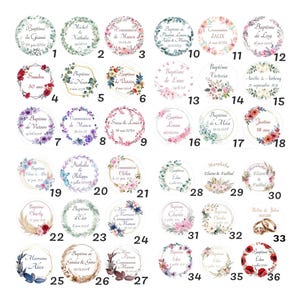 Etichette personalizzate (set da 10)