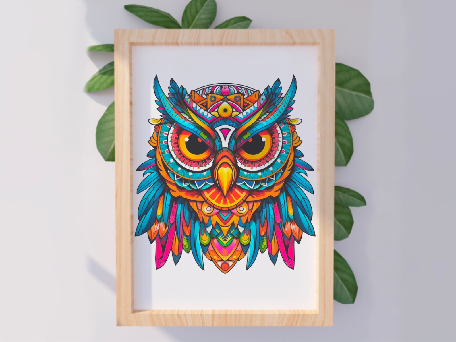 Aztec Owl Png Aztec Png Aztec Design Clipart Simple Aztec Etsy