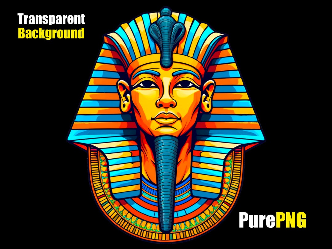 Egyptian Pharaoh PNG Clipart: Ancient Egypt Design (digital Download ...