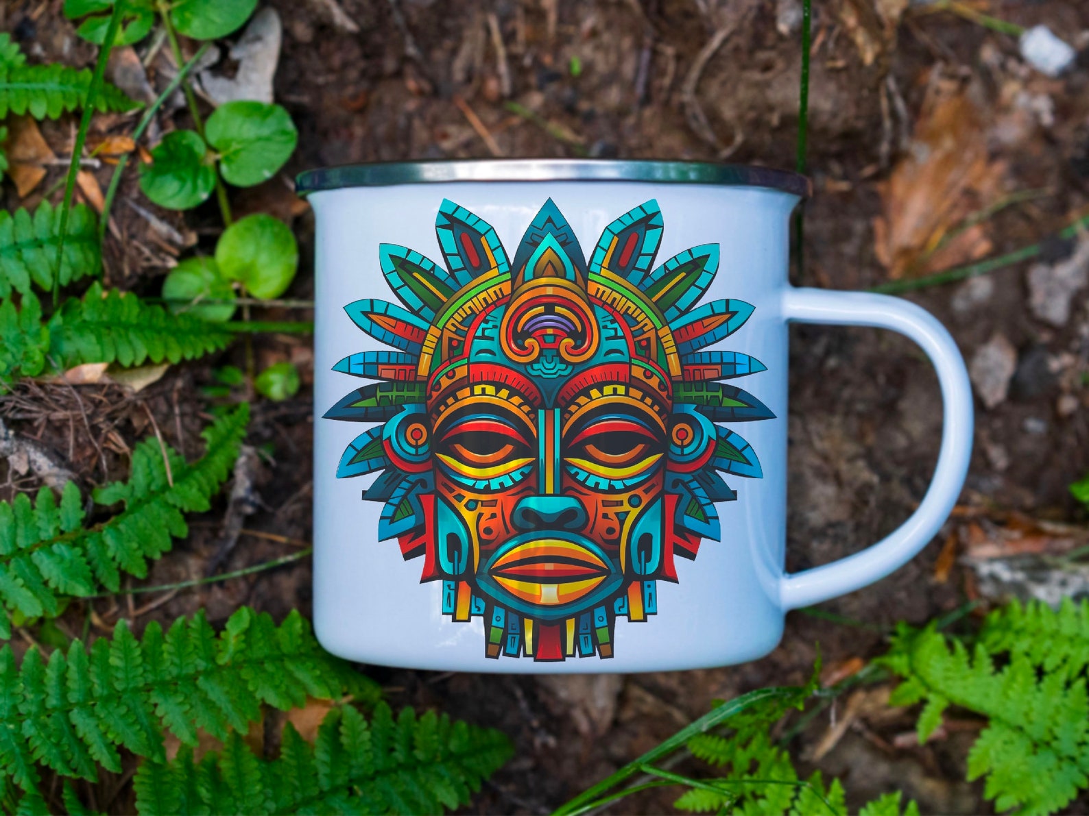 Aztec Png Aztec Masks Png 4 Colorful Aztec Clipart Mask - Etsy
