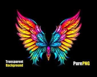 Fairy wings png fairy wings clipart, fairy png transparent background, sublimation fairy design art png for commercial use