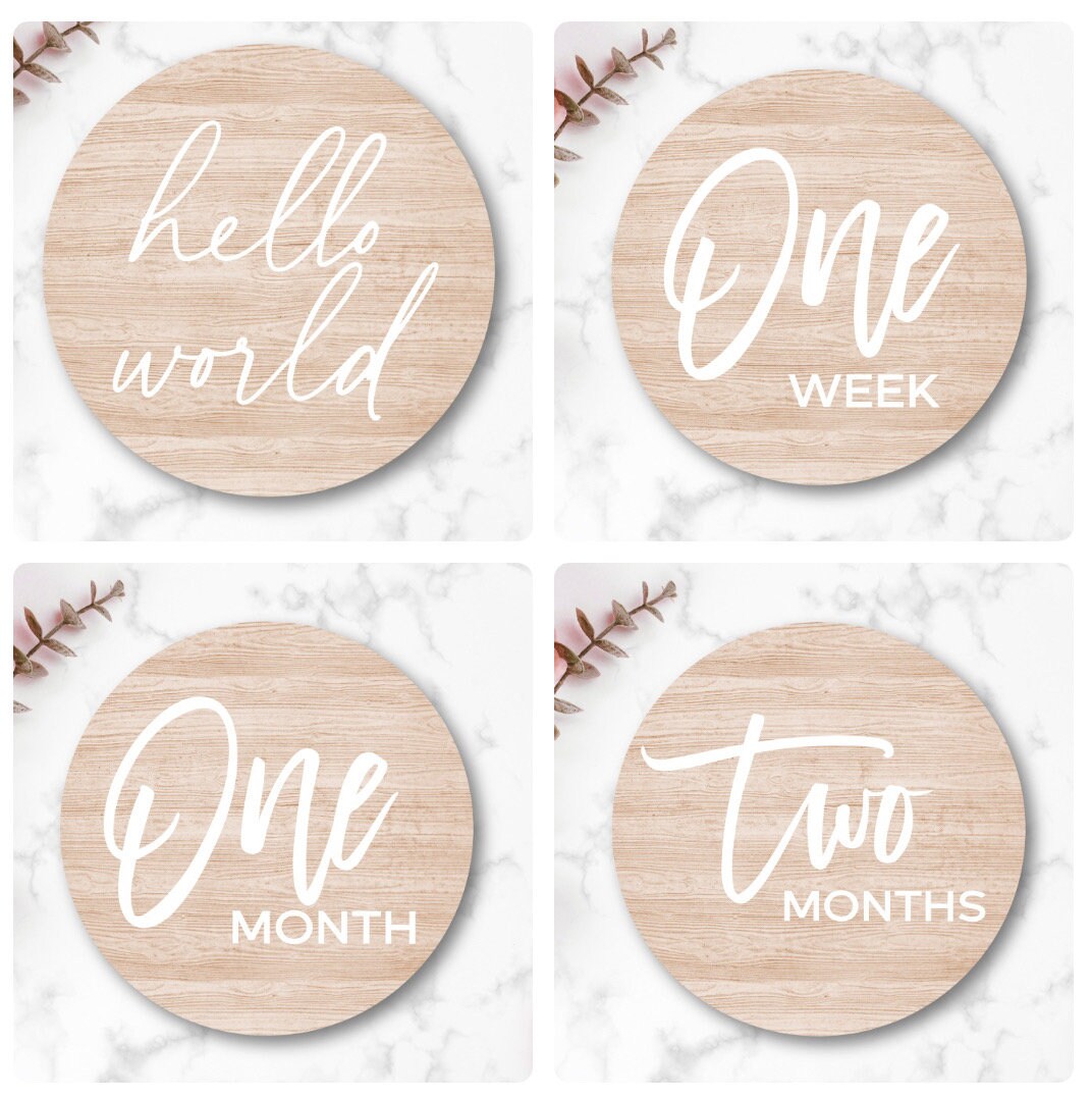 BABY MILESTONES Monthly Milestone Gender Neutral Baby Gifts Baby Shower BABY MILESTONES Monthly Milestone Gender Neutral Baby Gifts Baby Shower