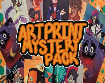 Art Print Mystery Pack