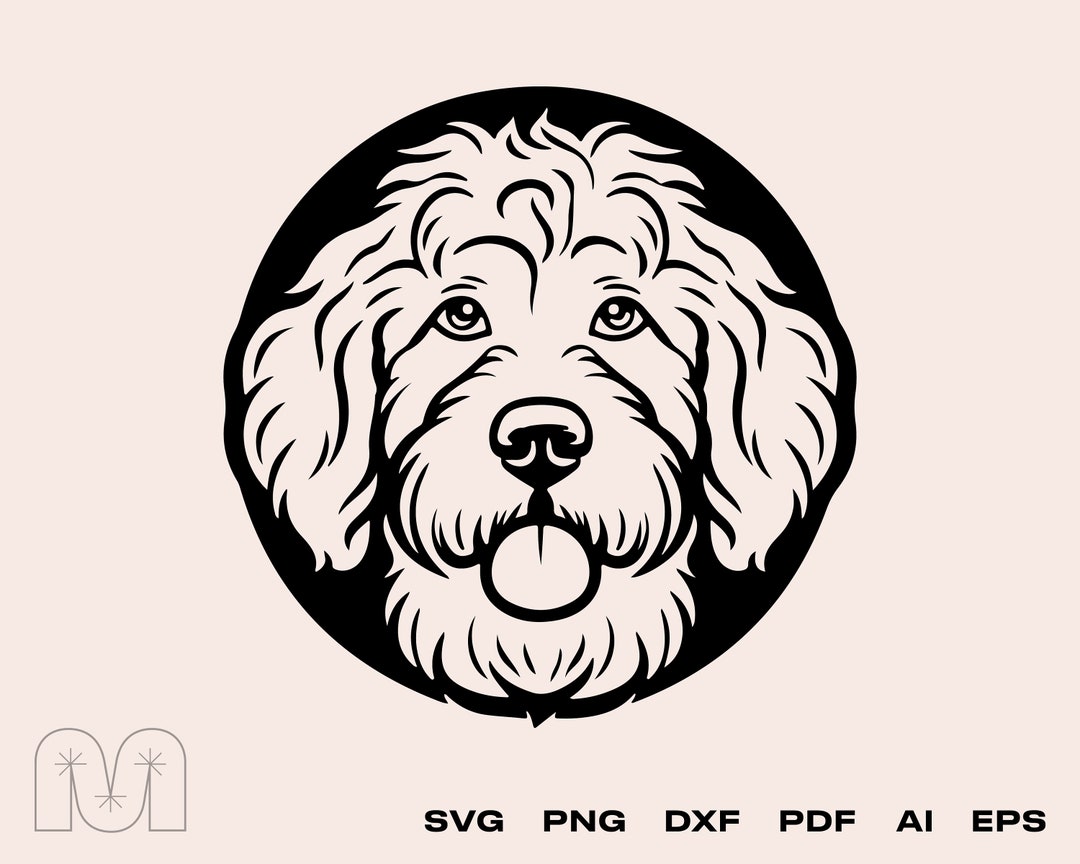 Goldendoodle Dog SVG PNG, Golden Doodle, Animal, Dog Breed, Dog Mom ...