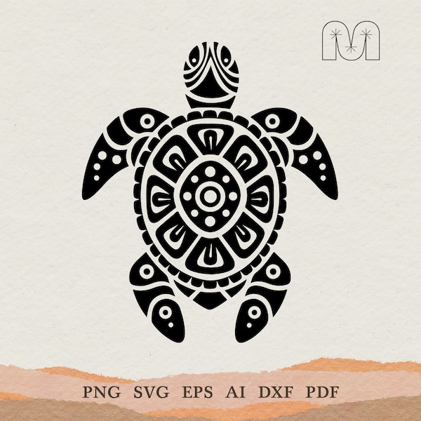 Turtle svg, Sea Turtle png, Sea Turtle svg, Sea Turtle Monogram, Ocean svg, Tribal, Beach svg, Tortoise svg, cut file cricut, iron on vinyl