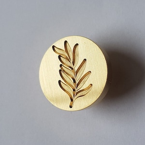 Wasstempel olijftak "Middellandse Zee"; 25 mm; zonder handvat