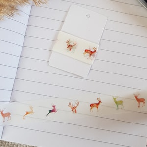 Washi Tape Sample | Weihnachten | Rentiere