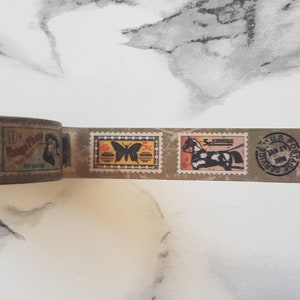 Washi Tape Sample | Vintage Briefmarken | Bulletjournal Deko