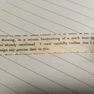 Washi Tape Sample | Brief Druckschrift | Bulletjournal Deko