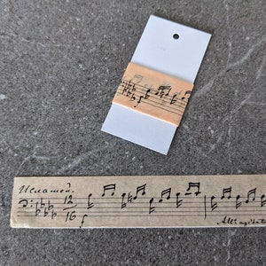 Washitape-monster | vintage muziek; Cijfers