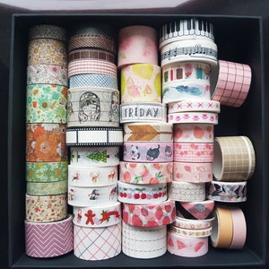 Überraschungspaket Washitape Samples 5 Tapes à 50 cm