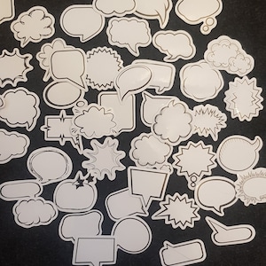 Stickerset | 15 zufällig Sprechblasen