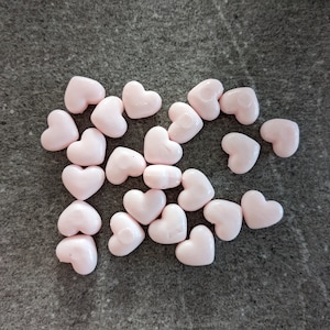 Zegelwaskralen hart | waskralen | Zegelwas | roze