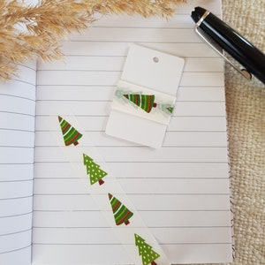 Washi Tape Sample | Weihnachten | Weihnachtsbäume