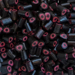 Raspberry and Salty Licorice Bites, Gelatin Free