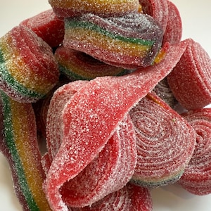 Mixed Sour Swedish Candy Ribbons – Fruity, Tangy, Chewy Strips | Scandinavian Sour Sweets