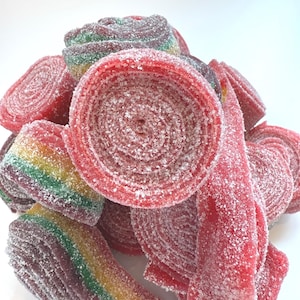 Mixed Sour Swedish Candy Ribbons – Fruity, Tangy, Chewy Strips ...