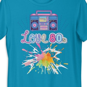 80&#39;s Music T-shirt, Synthwave Music T-Shirt, Valentine&#39;s day Gift